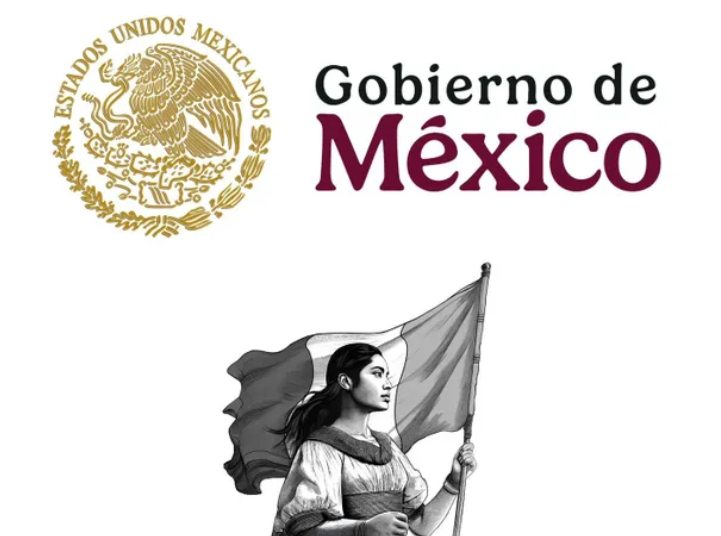 Una joven mexicana será el emblema de la primera mujer presidenta de México, Claudia Sheinbaum Pardo