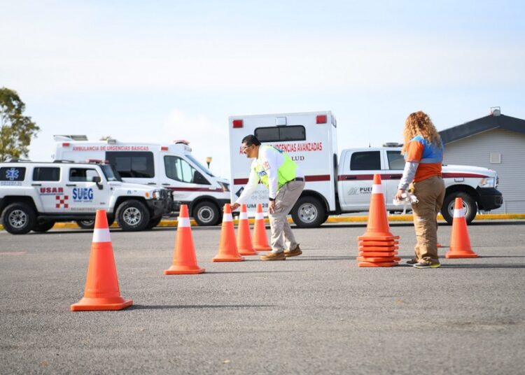 SUMA fortalece capacitación en manejo de ambulancias