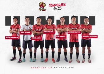 7 refuerzos llegan al equipo de fútbol de las Águilas Upaep