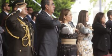 Reconoce el gobernador Sergio Salomón Céspedes labor de las fuerzas armadas para la seguridad del país
