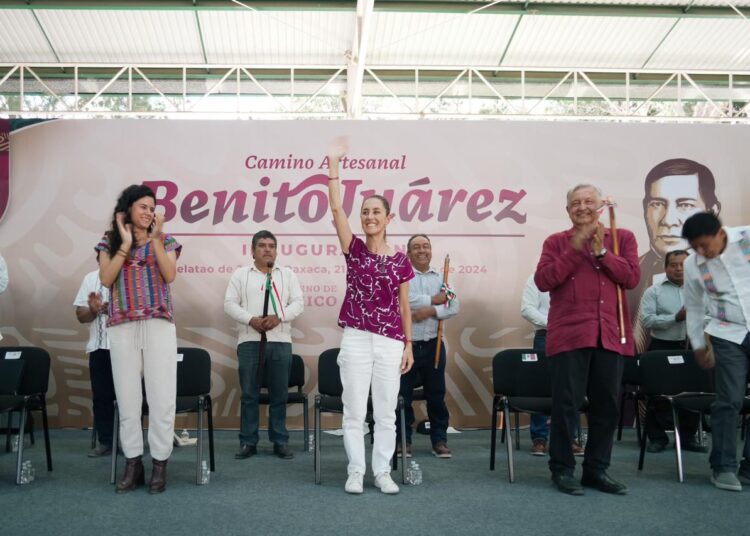 »Vamos a seguir trabajando con Oaxaca y para Oaxaca»: Claudia Sheinbaum