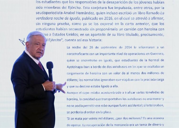 AMLO justifica falta de mayores avances sobre caso Ayotzinapa