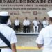 AMLO despide gira con inauguración de sector naval en Nayarit