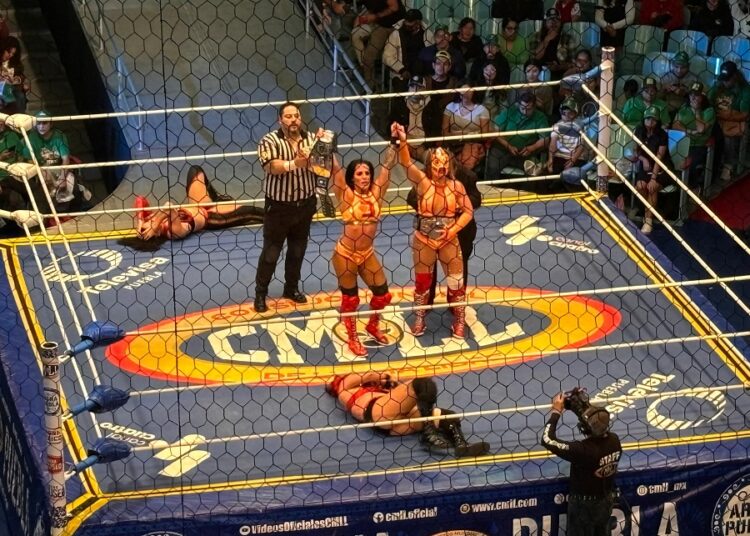Tessa Blanchard y Lluvia retienen Campeonatos Mundiales de Parejas del CMLL