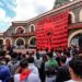 Conmemoran 10 años de la desaparición de 43 estudiantes de Ayotzinapa