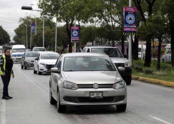 Rehabilitan Bulevar Carmen Serdán con concreto hidráulico