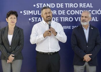 Alcalde destaca renovación y equipamiento del stand de tiro para SSC