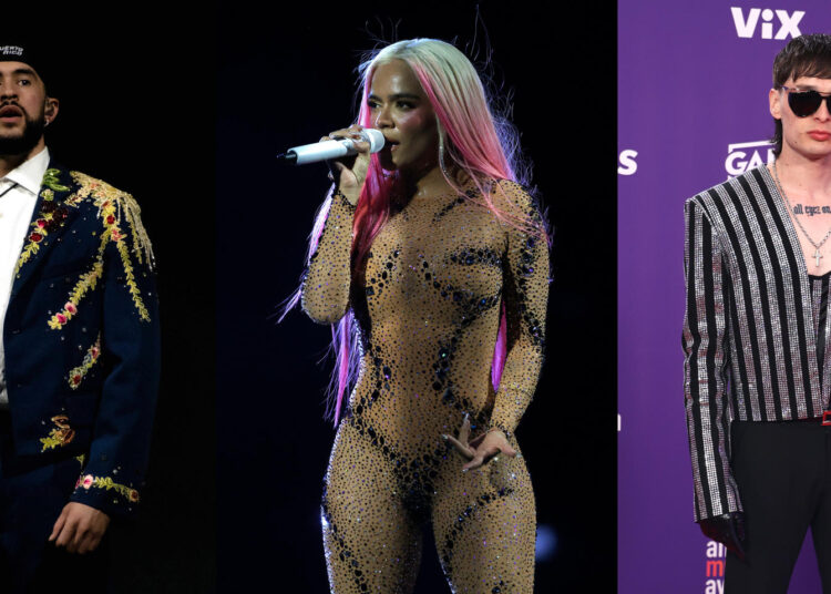 Karol G, Bad Bunny y Peso Pluma lideran las nominaciones a los Latin Billboard