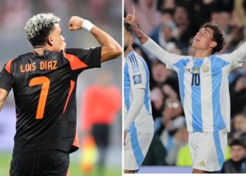 Colombia-Argentina encabezan octava jornada de eliminatorias del Mundial 2026