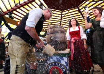 Arranca el Oktoberfest de Múnich con estrictos controles de seguridad