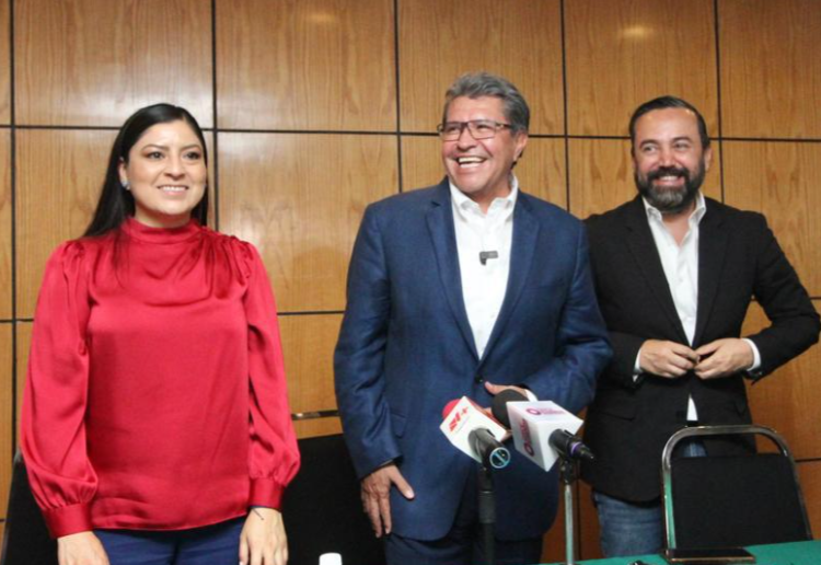 Claudia Rivera cercana a los liderazgos de Morena en San Lázaro