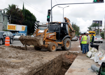 Intensas lluvias quitaron señalética de Agua de Puebla