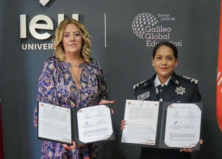 IEU y Policía Auxiliar firman convenio en materia de servicios educativos