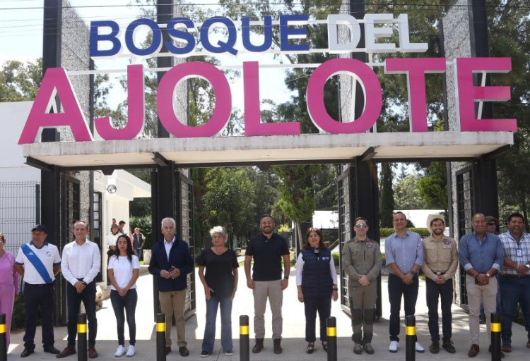 Ayuntamiento entrega 2ª etapa del Parque del Ajolote