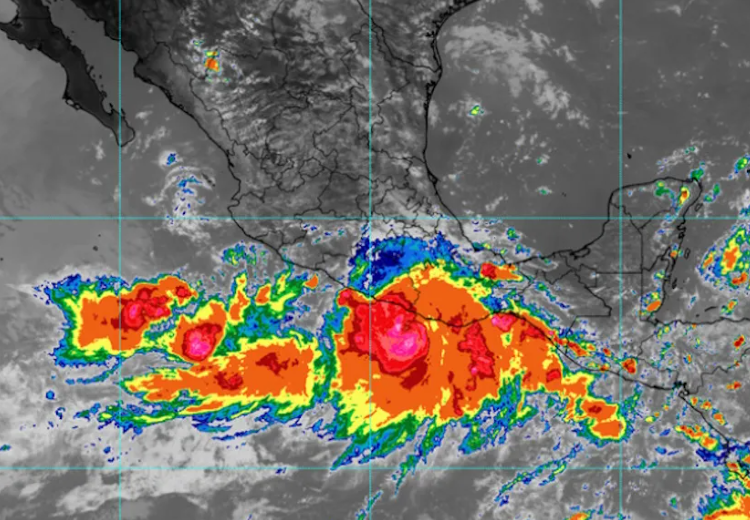 Huracán “John” provocará lluvias intensas toda la semana en Puebla ¡saca tu paraguas!