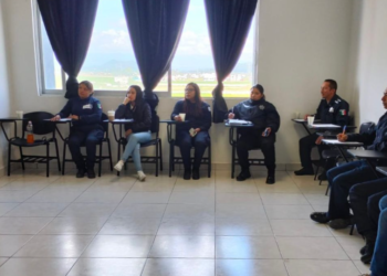 Prevalece capacitación a policías de  San Andrés Cholula