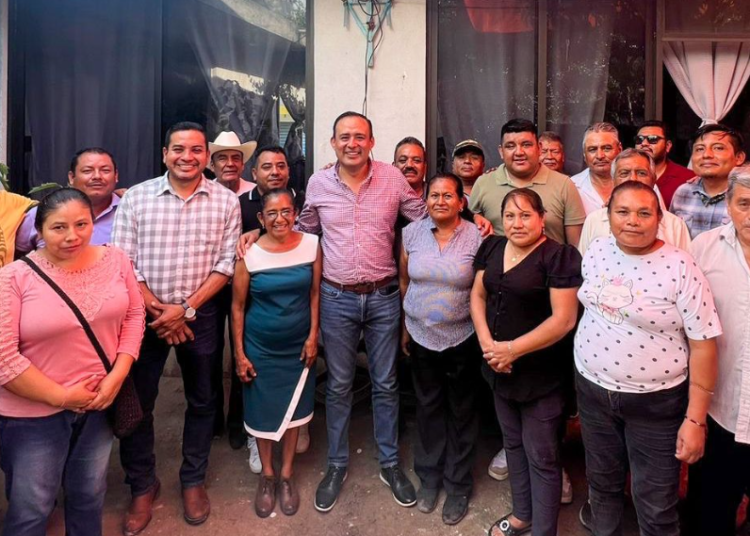 Lalo Castillo hace su primera gira de trabajo como diputado federal en funciones