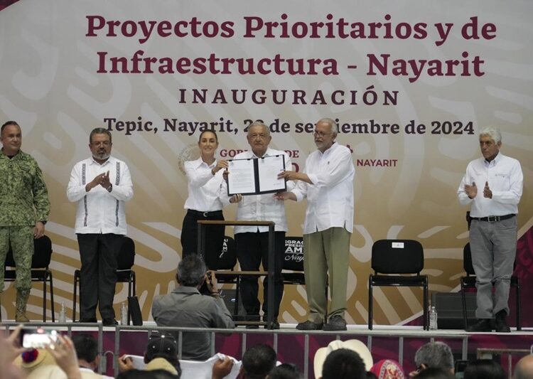 Vamos a dar continuidad a las obras de la cuarta transformación para apoyar a Nayarit: Claudia Sheinbaum