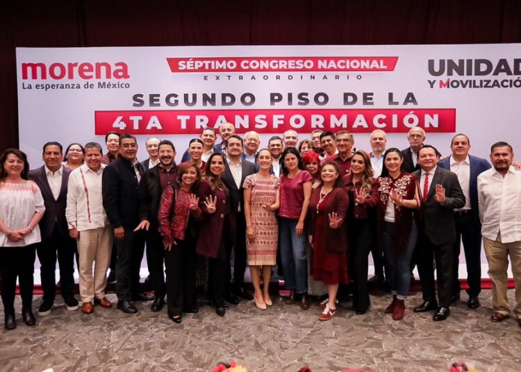 Morena erige a Luisa María Alcalde como su sexta dirigente
