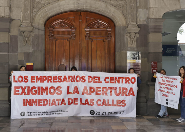 Manifestación de comerciantes podría ser esquirol de ambulantes