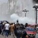 Blindan Congreso por manifestantes violentos en contra de la reforma judicial