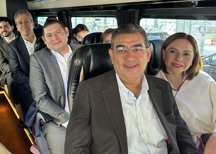 Céspedes, Armenta y Chedraui inician misión comercial en Alemania