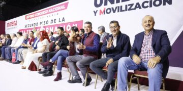 Sergio Salomón asiste al Séptimo Congreso Nacional del Partido Morena