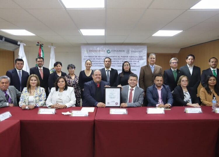 Poder Judicial de Puebla alcanza mejora regulatoria en trámites