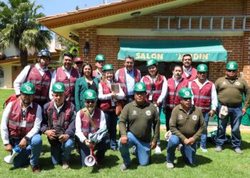 Céspedes encabeza en Huejotzingo el Simulacro Nacional 2024