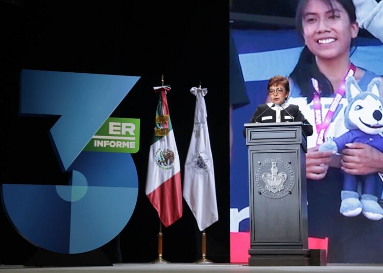 Los mensajes del tercer informe de Lilia Cedillo   