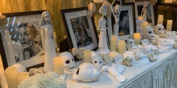 «Divas» Dolores del Río, María Félix, Frida y Lola Flores, juntas en altar en Madrid