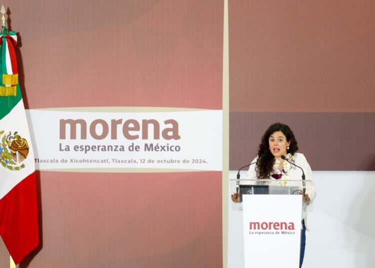 Luisa María Alcalde llama a gobernar con los principios de la 4T