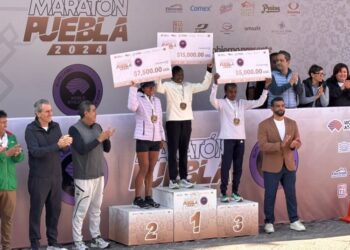 Kenia domina el Maratón de Puebla 2024