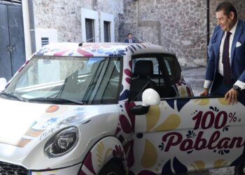 Puebla a la vanguardia del desarrollo tecnológico con la producción de autos eléctricos: Armenta