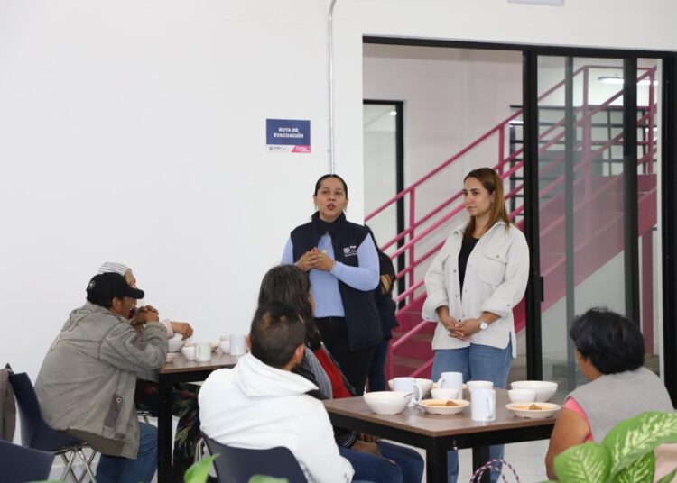 Claudia Barrientos supervisa nuevo Dormitorio Municipal