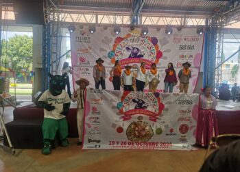 Alumnos del Conalep Puebla participan en la Feria de la Cecina 2024