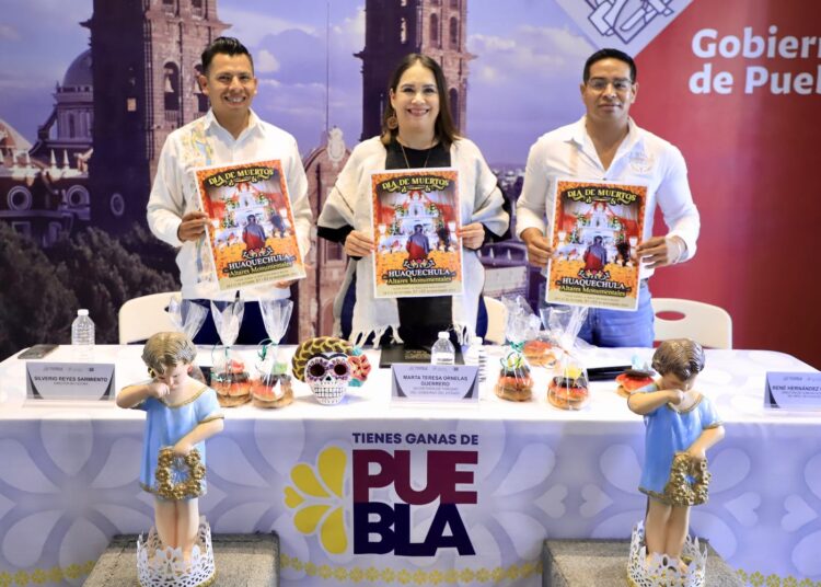 Promueve Secretaría de Turismo altares monumentales de Huaquechula