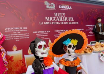 Presenta Ayuntamiento de San Pedro Cholula “Huey Miccailhuitl, la gran fiesta de los muertos”