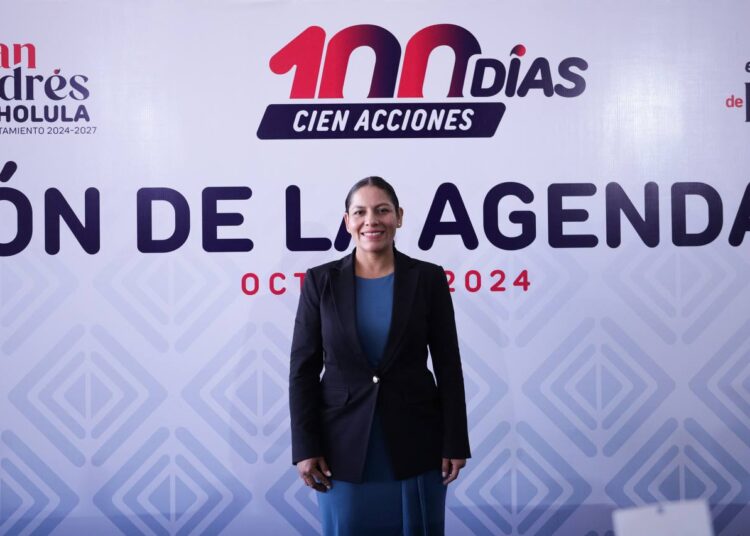 Lupita Cuautle presenta agenda de primeros 100 días de gobierno municipal