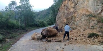 Reportan afectaciones por fuertes lluvias en municipios de la Sierra Norte