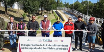 Céspedes inaugura remodelación de ciclopista del Periférico