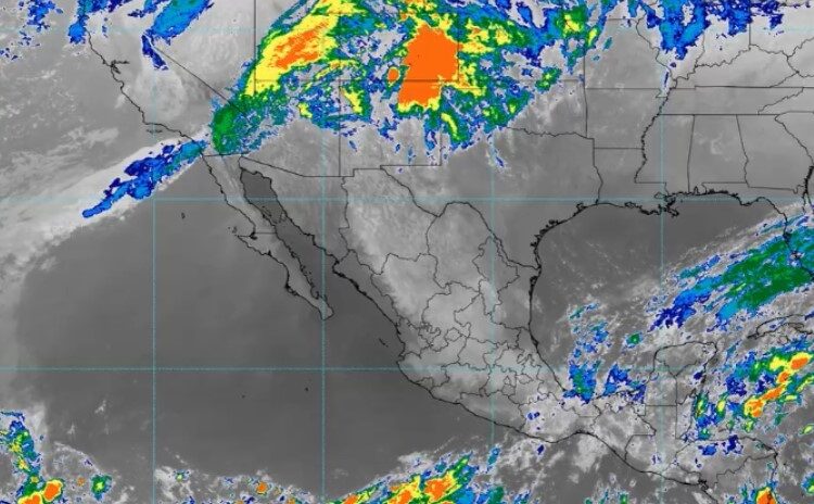 Al menos 5 fenómenos meteorológicos dejarán lluvias en 23 estados