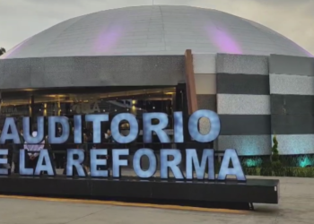Céspedes inauguró la rehabilitación del  Auditorio de la Reforma