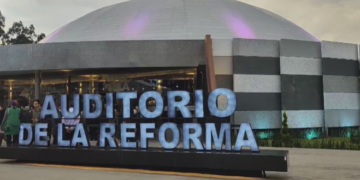 Céspedes inauguró la rehabilitación del  Auditorio de la Reforma