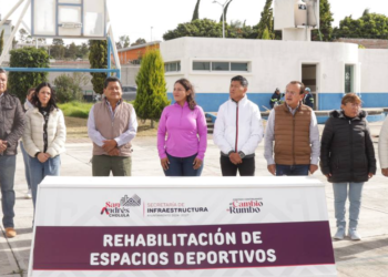 Cuautle arranca rehabilitación de espacios deportivos en San Andrés