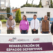 Cuautle arranca rehabilitación de espacios deportivos en San Andrés