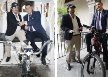 Armenta impulsará fábrica de bicicletas y autos eléctricos