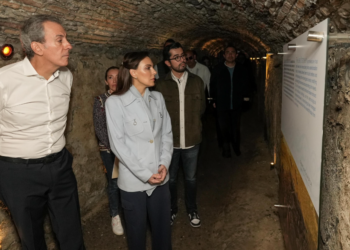 Chedraui recorrió el Puente de Bubas y el Pasaje Sitio Histórico 5 de Mayo
