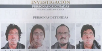FGE detiene a 4 como probables responsables de los calcinados de la autopista México-Puebla