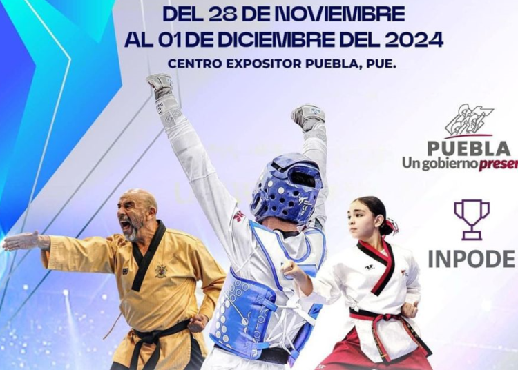 Grand Slam de TKD será en Puebla